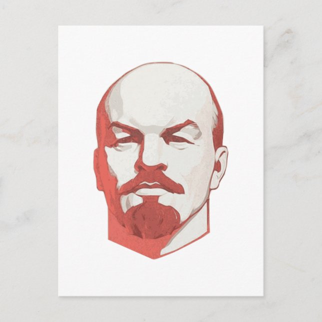 Vladimir Lenin Postkarte (Vorderseite)