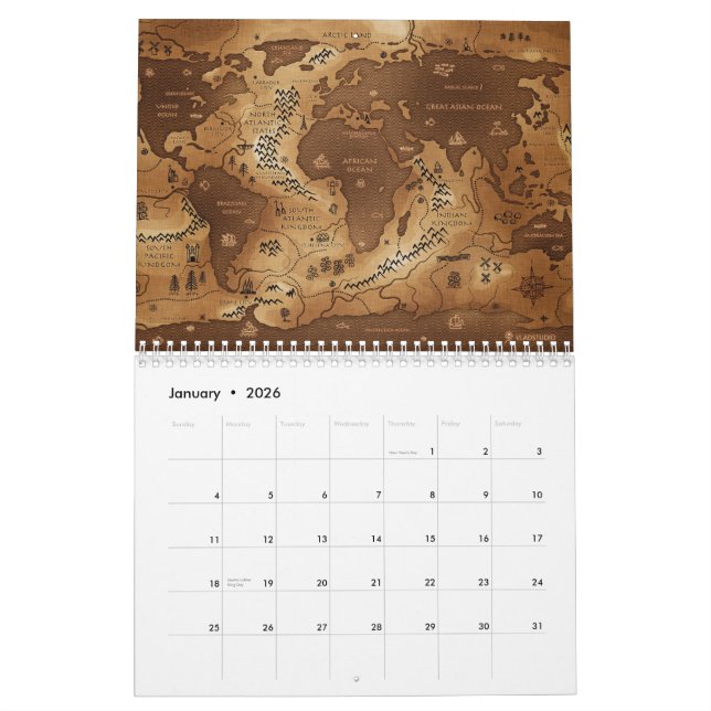 Vladstudio 2008 Kalender (Jan 2026)