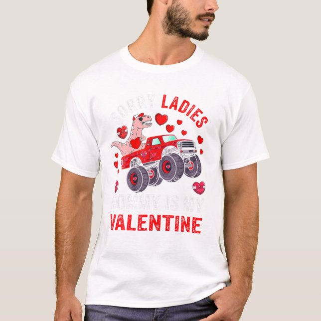 Vlentines Day Sorry Ladys Mommy T-Shirt (Vorderseite)