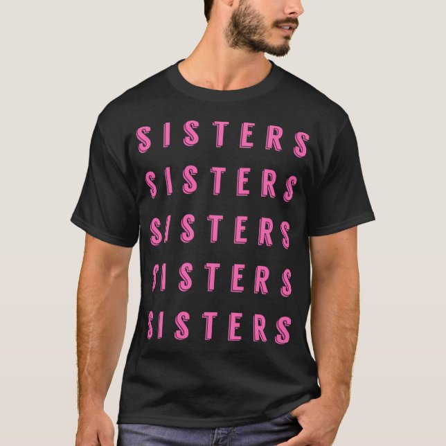 Vlogger Hi Sisters Hoodie T-Shirt (Vorderseite)