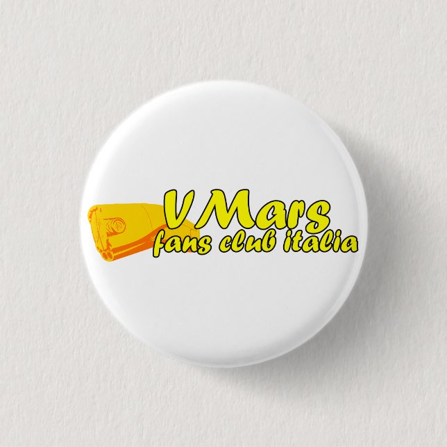 VMars Knopfgelb Button (Vorderseite)
