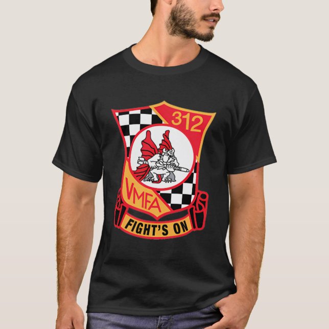 Vmfa-312 T-Shirt (Vorderseite)