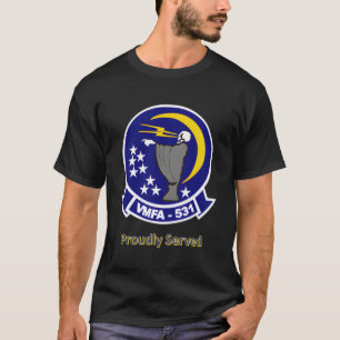 Vmfa-531 Schwarz T-Shirt