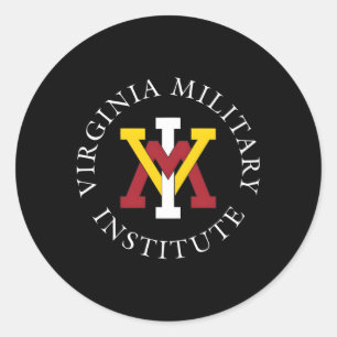 Vmi Keydets-Briefmarke Runder Aufkleber