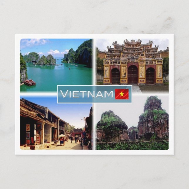 VN Vietnam - Postkarte (Vorderseite)