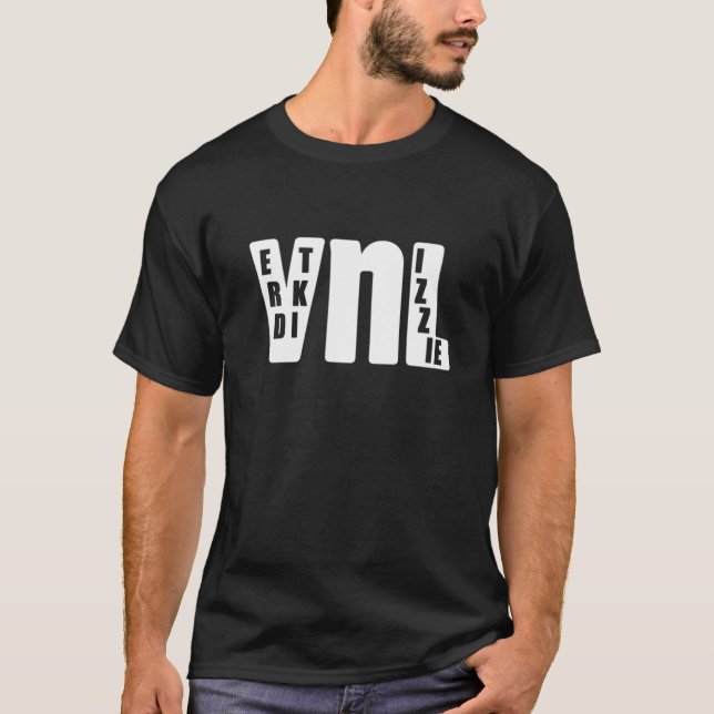 VNL Logo Basic Black T - Shirt (Vorderseite)