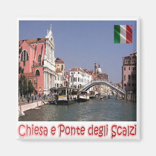 VNT038 VENICE, Panorama, Venetien, Italien, Kühlsc Magnet