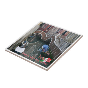 VNT045 VENICE Panorama, Venetien, Italien, Fliese