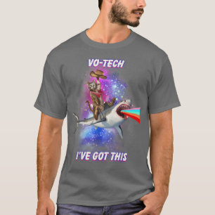 Vo Tech Schule Ich Habe Diesen Süßen Katzenhai Reg T-Shirt