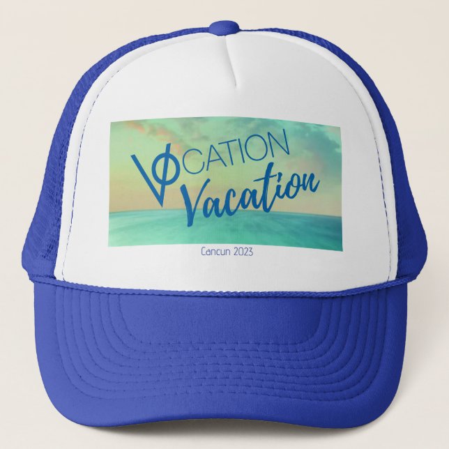 VOation Cancun Trucker Hat Truckerkappe (Vorderseite)