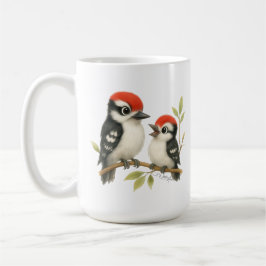 Vocal Red-Blies Woodpecker Kaffeetasse