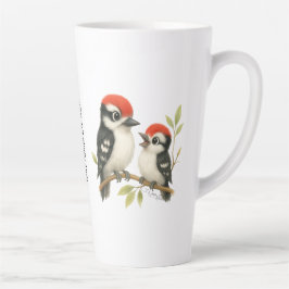 Vocal Red-Blies Woodpecker Milchtasse