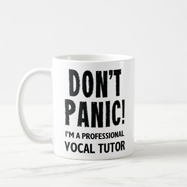Vocal Tutor Kaffeetasse (Links)