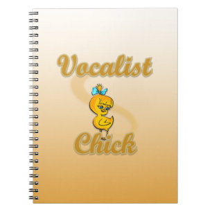 Vocalist Chick Notizblock