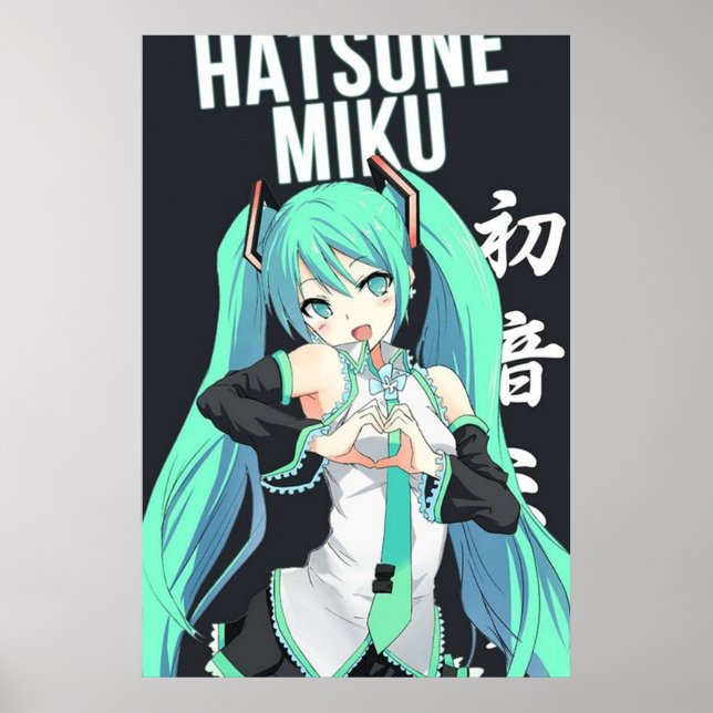 Vocaloid-Girl-Anime Poster (Vorne)