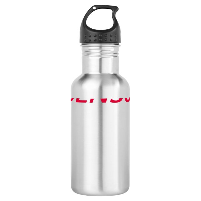 Vodafone Essential T - Shirt Edelstahlflasche (Vorderseite)