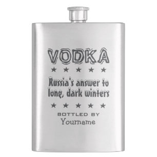 Vodka - Russie flacon personnalisé