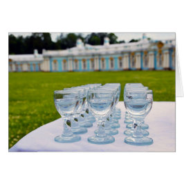 Vodka Shots im Catherine Palace in Russland