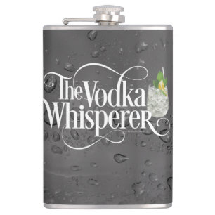 Vodka Whisperer Hip Flask Flachmann