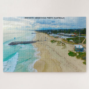 Voeux d'anniversaire Perth Australie Jigsaw Puzzle