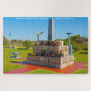 Voeux d'anniversaire Perth Australie Jigsaw Puzzle