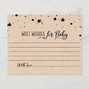 Vœux de bienvenue pour carte de bébé Jeu de fête p
