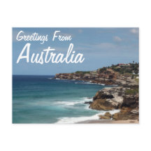Voeux de l'Australie Carte postale