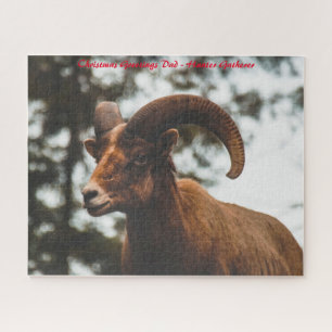 Vœux de Noël Mon Puzzle de chasseur-cueilleur