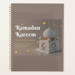 Vœux de Ramadan en calligraphie arabe élégante