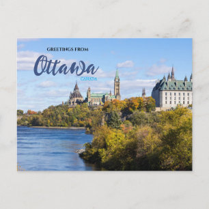 Voeux d'Ottawa Canada Carte postale Pittoresque