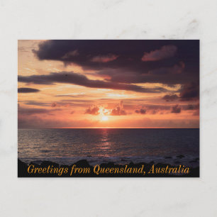 Voeux du Queensland Australie Carte postale