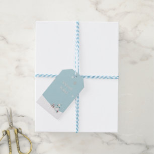 Vœux les plus chaleureux Étiquettes de cadeau de b
