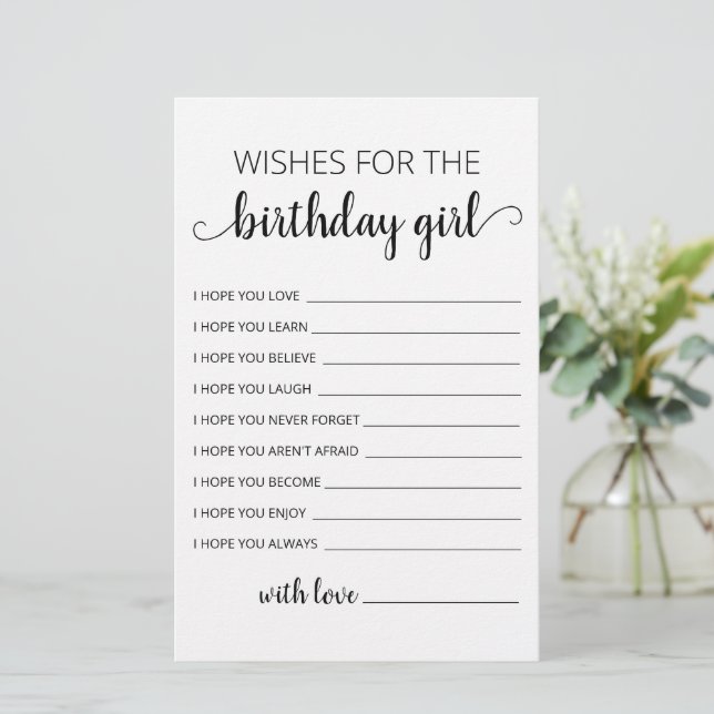 Vœux pour la carte de fête d'anniversaire de la fi (Debout devant)