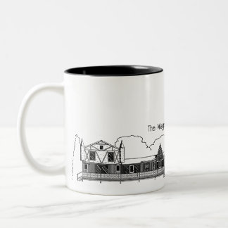 VOFS Boardwalk Sketch-Tasse Zweifarbige Tasse
