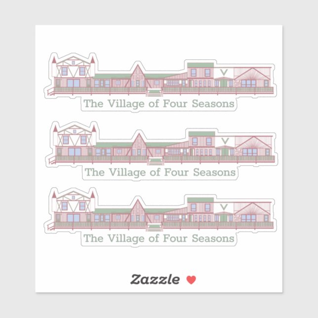 VOFS Boardwalk Sticker (Blatt)