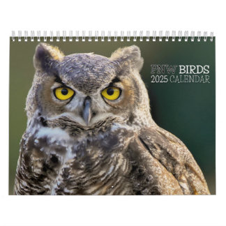 VÖGEL 2025 - PAZIFISCHE VÖGEL IM NORDWESTEN KALENDER