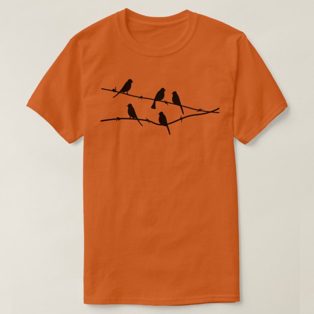 Vögel 25 T-Shirt (Design vorne)