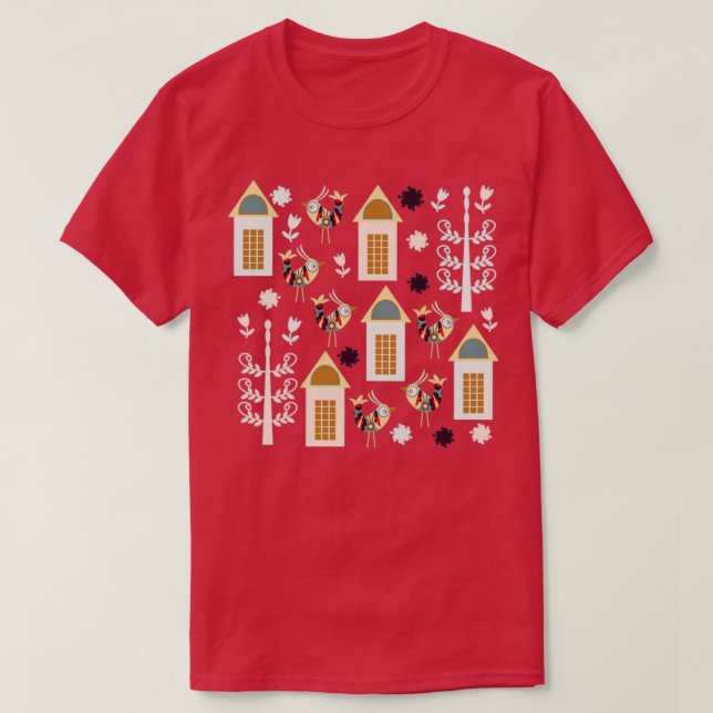 Vögel 37 T-Shirt (Design vorne)