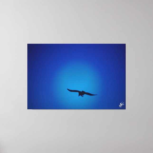 Vögel am Himmel #1 Leinwanddruck (Vorderseite)