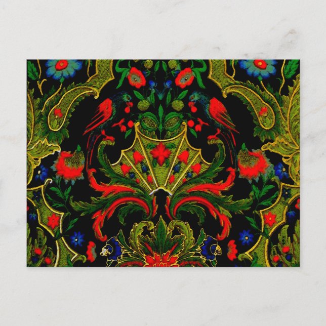 Vögel Amour ~ Postkarte / Einladungen (Vorderseite)