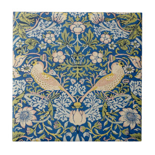 Vogel Art Nouveau Design Fliese