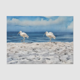 Vögel auf dem Strand-Tissue-Papier Seidenpapier