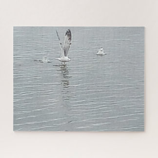 Vögel auf dem Wasser Jigsaw-Puzzle