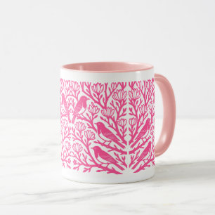 Vögel auf einem Baum Tasse