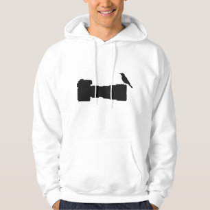 Vogel auf Langlinsenkamera Vogel Fotograf Fotograf Hoodie