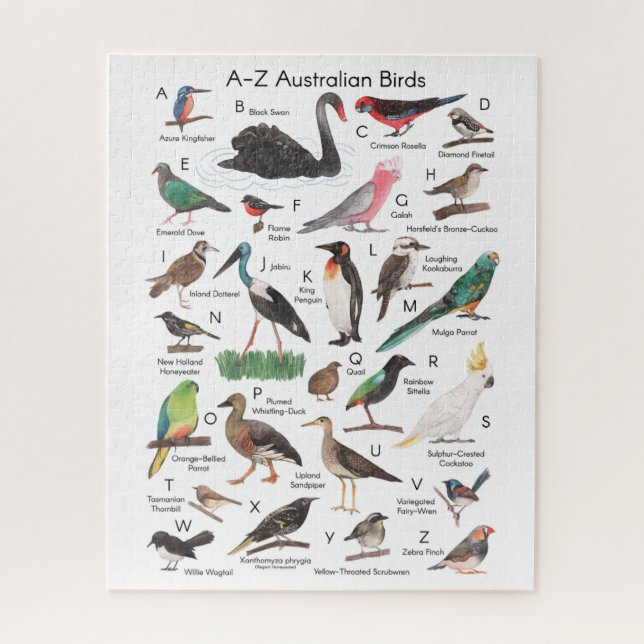 Vögel Australiens  (Vertikal)