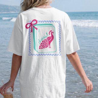 Vogel Bam jubelt Mahj-Party T-Shirt