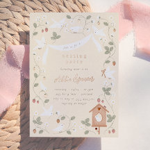 Vögel & Beeren Nestparty Baby Shower