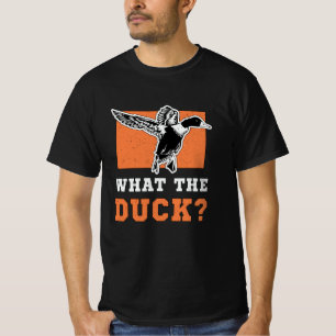 Vögel beobachten, was die Ente Vintage Vogelbeobac T-Shirt