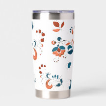 Vögel & Berries im russischen Stil